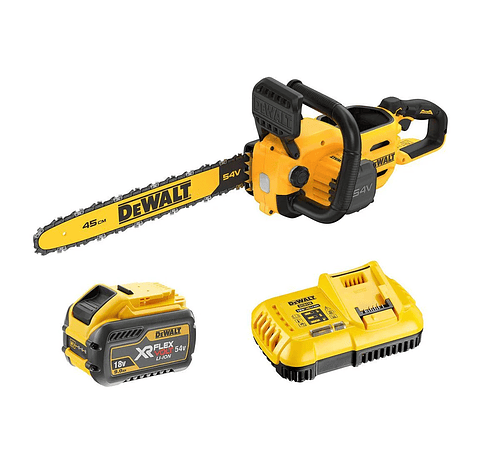 Eletroserra sem fio 45 cm XR FLEXVOLT DCMCS574X1-QW + 1 Bateria 54V/18V 3.0/9.0Ah DEWALT