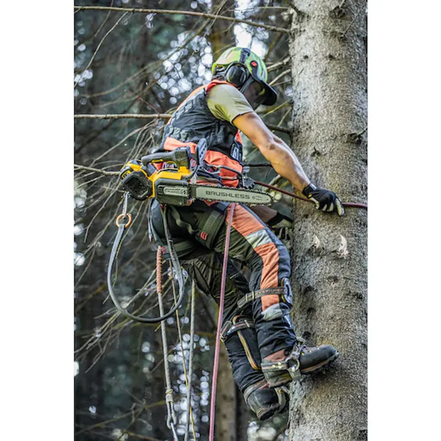 Eletroserra de Poda sem fio  35 cm XR FLEXVOLT DCMCST635X1-QW + 1 Bateria 54V/18V 3.0/9.0Ah DEWALT 6