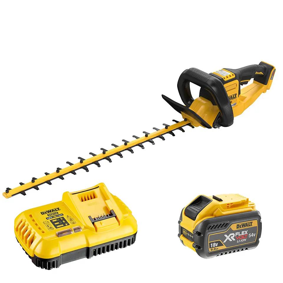 Corta Sebes sem fio 65 cm XR FLEXVOLT DCMHT573X1-QW + 1 Bateria 54V/18V 3.0/9.0Ah DEWALT 2