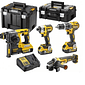 Kit de 4 Maquinas sem escovas XR18V DCK422P3T DEWALT