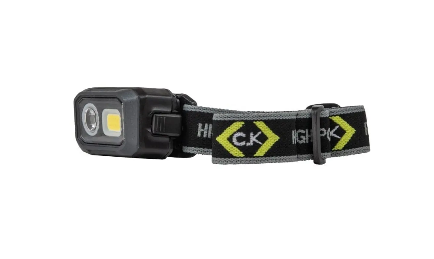 Lanterna Frontal 500 lumens com Lente Dupla e Base Magnética T9615USB CK TOOLS 3