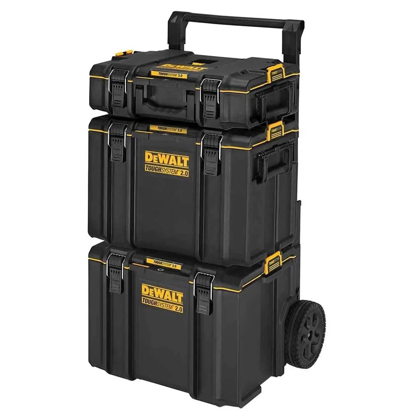 Trolley ToughSystem™ 2.0 com 3 Malas Empilháveis para Ferramentas DWST83526-1 DEWALT 1