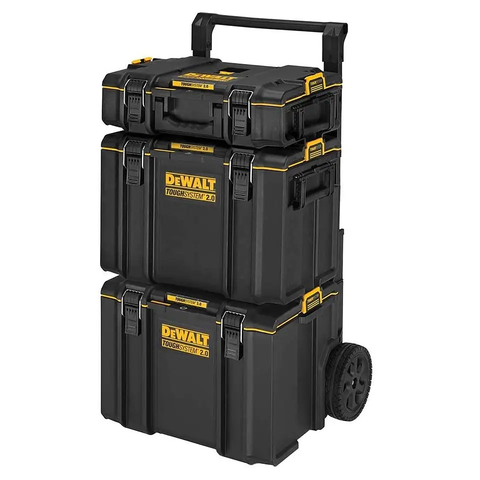 Trolley ToughSystem™ 2.0 com 3 Malas Empilháveis para Ferramentas DWST83526-1 DEWALT 1