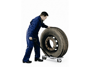 Carro de rodas para pneus pesados capacidade 250kg COMPAC