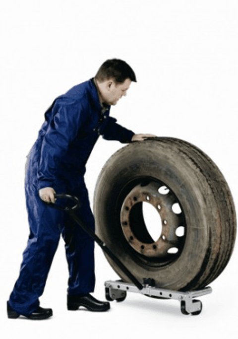 Carro de rodas para pneus pesados capacidade 250kg COMPAC