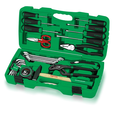 Jogo de ferramentas 30 Peças Home Bag Profissional GAAI3001 TOPTUL