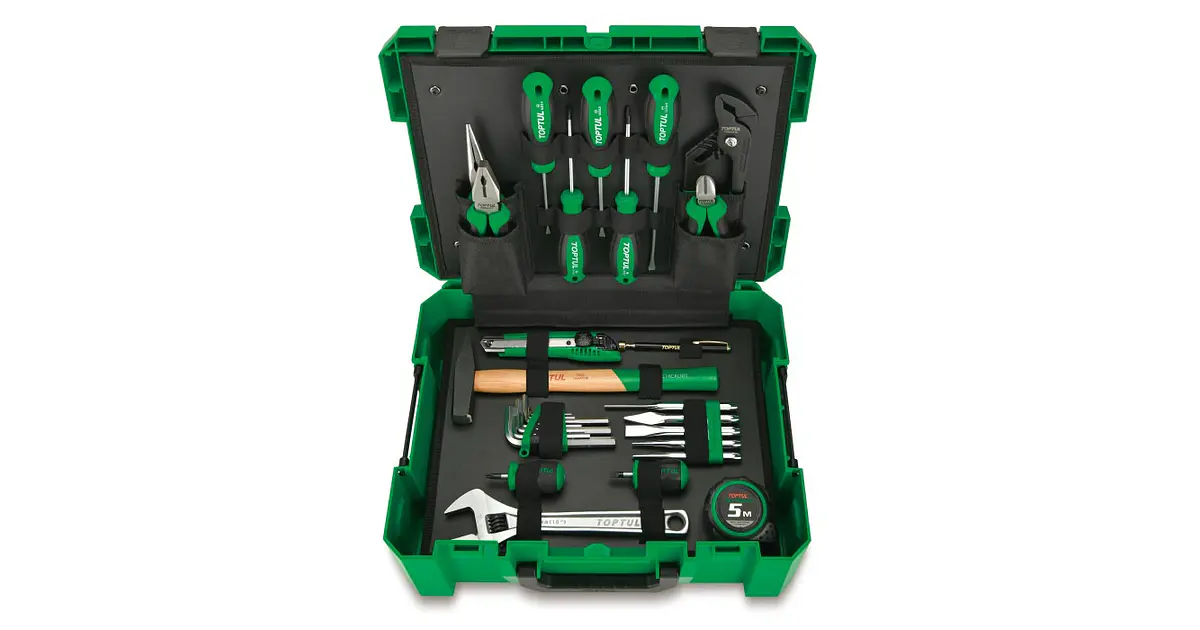  Collective Tools セット Jogo de ferramentas 104 PCS em mala ABS alto impacto GCZ-104