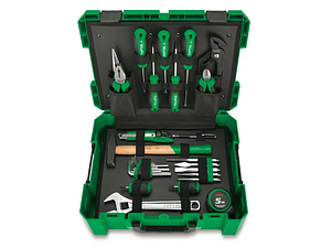 Jogo de ferramentas 104 PCS em mala ABS alto impacto GCZ-104A TOPTUL