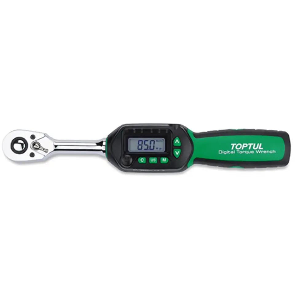 Chave Dinamométrica Digital, Extra Curta, Duplo Sentido TOPTUL 5