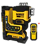 Nível Laser Autonivelante Verde 3 Linhas 360º com Controlo Remoto XR18V + 1 Bateria 2.0 Ah DCLE34035D1 DEWALT - Miniatura 1