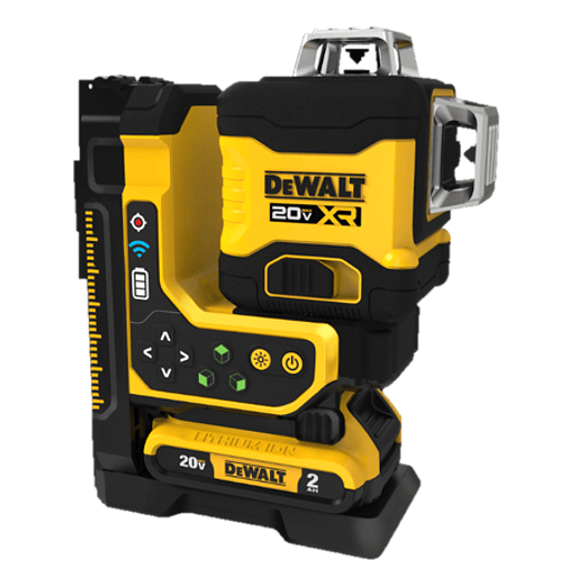 Nível Laser Autonivelante Verde 3 Linhas 360º com Controlo Remoto XR18V + 1 Bateria 2.0 Ah DCLE34035D1 DEWALT 2