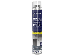 Espuma de poliuretano multiusos para pistola 700 ml P335 BOSTIK