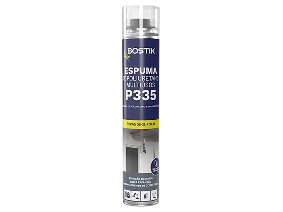Espuma de poliuretano multiusos para pistola 700 ml P335 BOSTIK 1