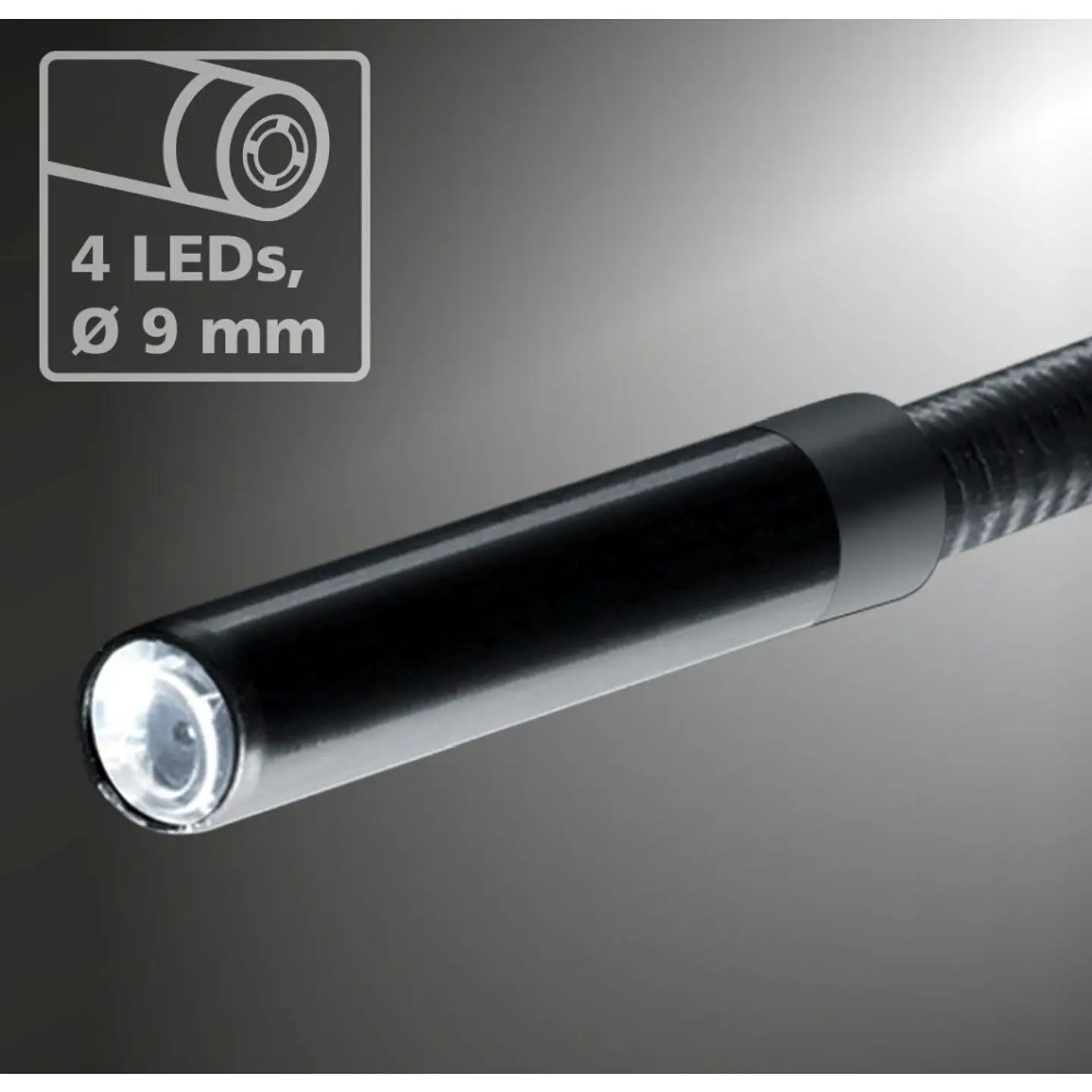Camara de inspecção VideoFlex G4 Ultra Ø 9mm x 10 metros 082.240A LASERLINER 3