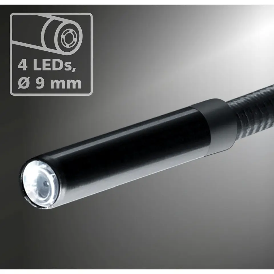 Camara de inspecção VideoFlex G4 Ultra Ø 9mm x 10 metros 082.240A LASERLINER 3