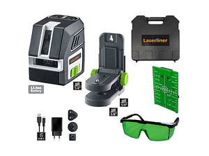 Nivel laser 2 linhas verdes PocketCross-Laser 2G LASERLINER