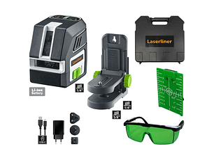 Nivel laser 2 linhas verdes PocketCross-Laser 2G LASERLINER