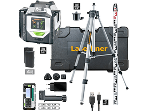 Laser Híbrido 360° Duraplane Plus G360 SET 175 cm LASERLINER