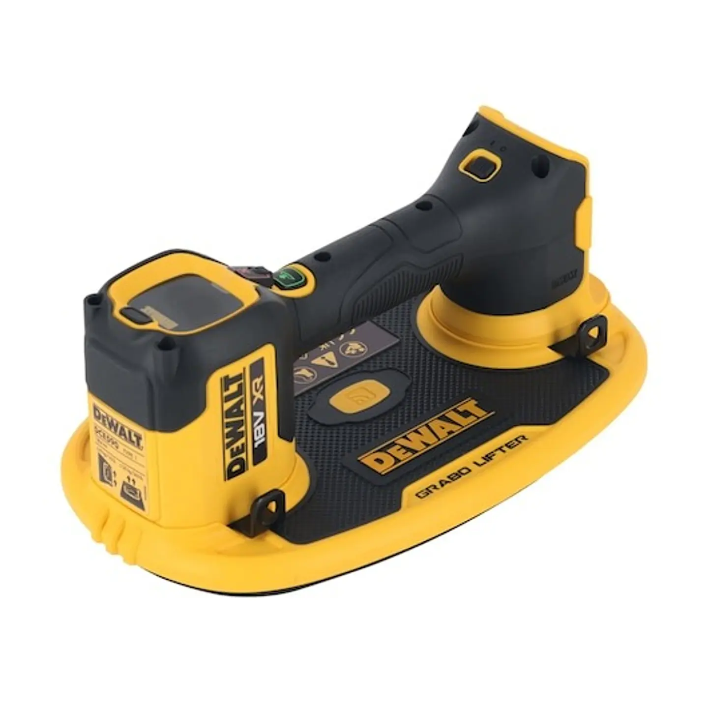 Ventosa a Bateria até 120 Kg Grabo XR 18V + 1 Bateria XR18V-2.0 Ah DCE590D1T-QW DEWALT  5