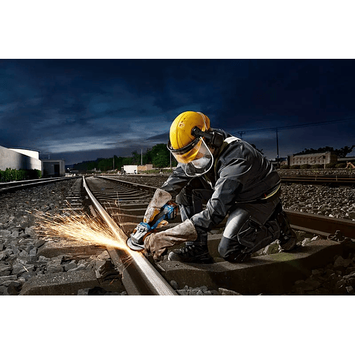 Rebarbadora sem fio com regulador velocidade GWS 18V-11 S (125) + Mala L-BOXX BOSCH 8