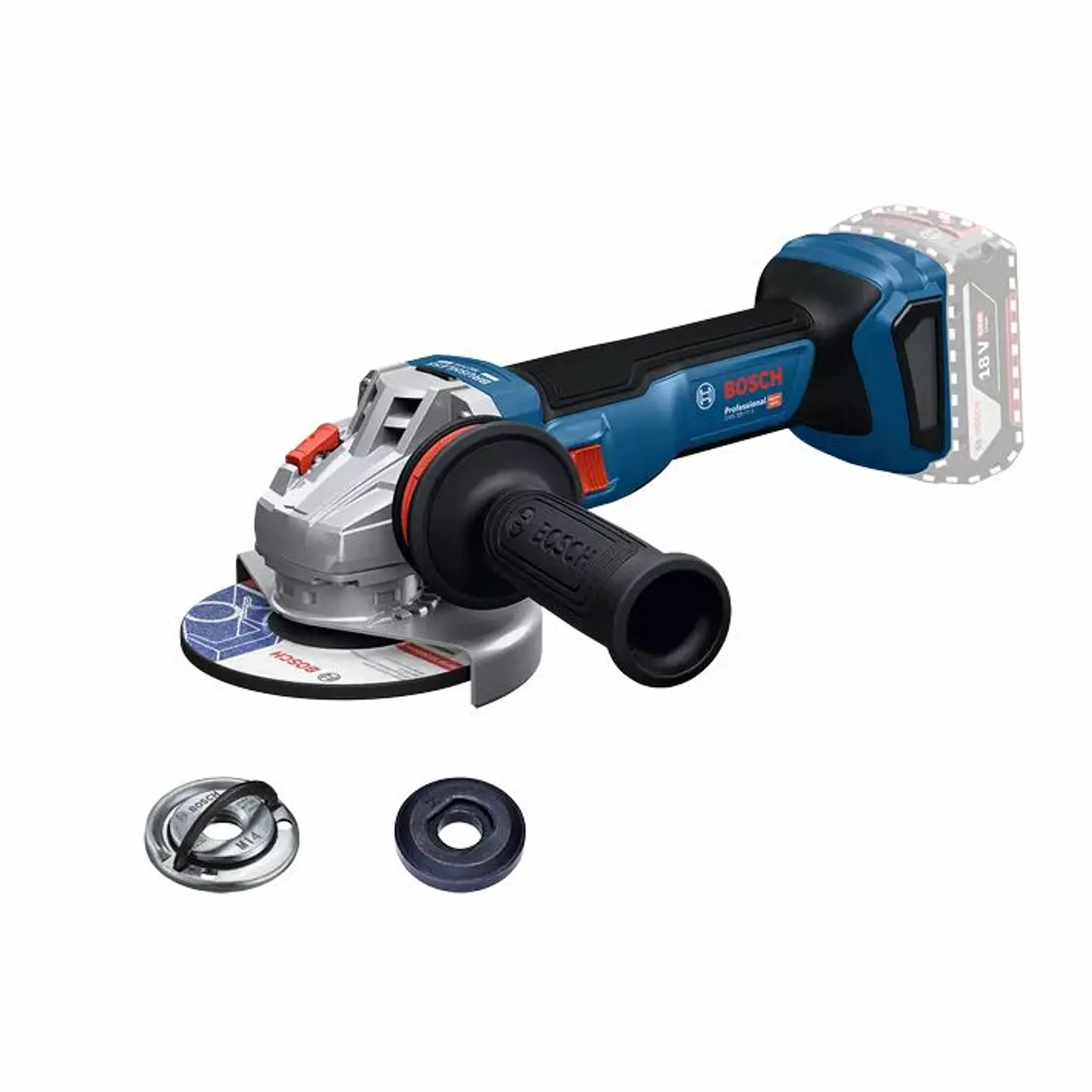 Rebarbadora sem fio com regulador velocidade GWS 18V-11 S (125) BOSCH  1