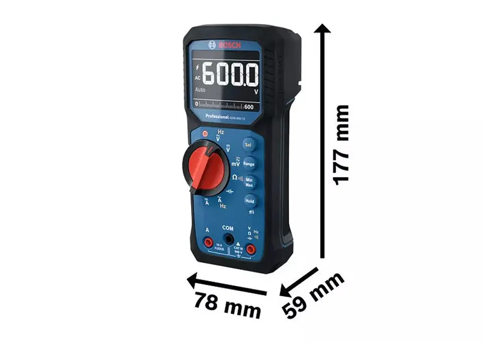 Multímetro digital GDM 600-15 BOSCH 3