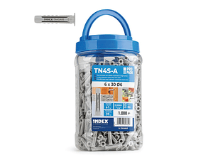 Balde Bucha universal de Nylon com gola Ø6 x 30 TN4S-A INDEX