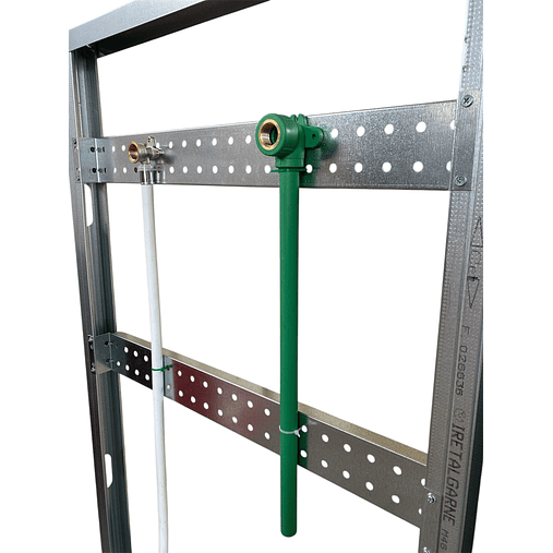 Perfil de suporte de instalações hidraulicas 600 mm para Gesso Cartonado (Pladur)  4