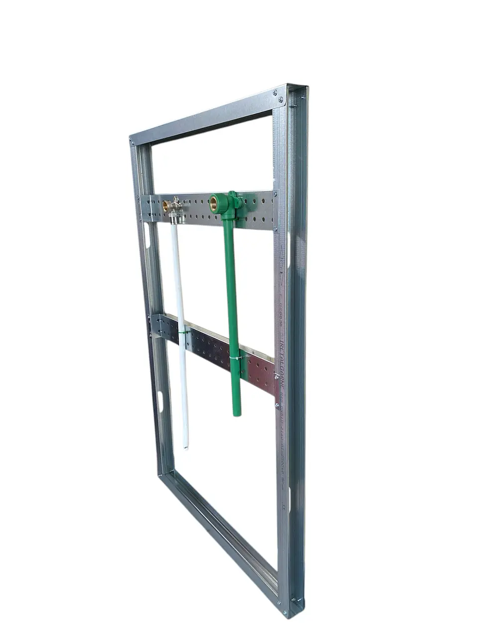 Perfil de suporte de instalações hidraulicas 600 mm para Gesso Cartonado (Pladur)  6