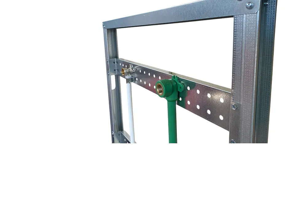 Perfil de suporte de instalações hidraulicas 600 mm para Gesso Cartonado (Pladur)  7