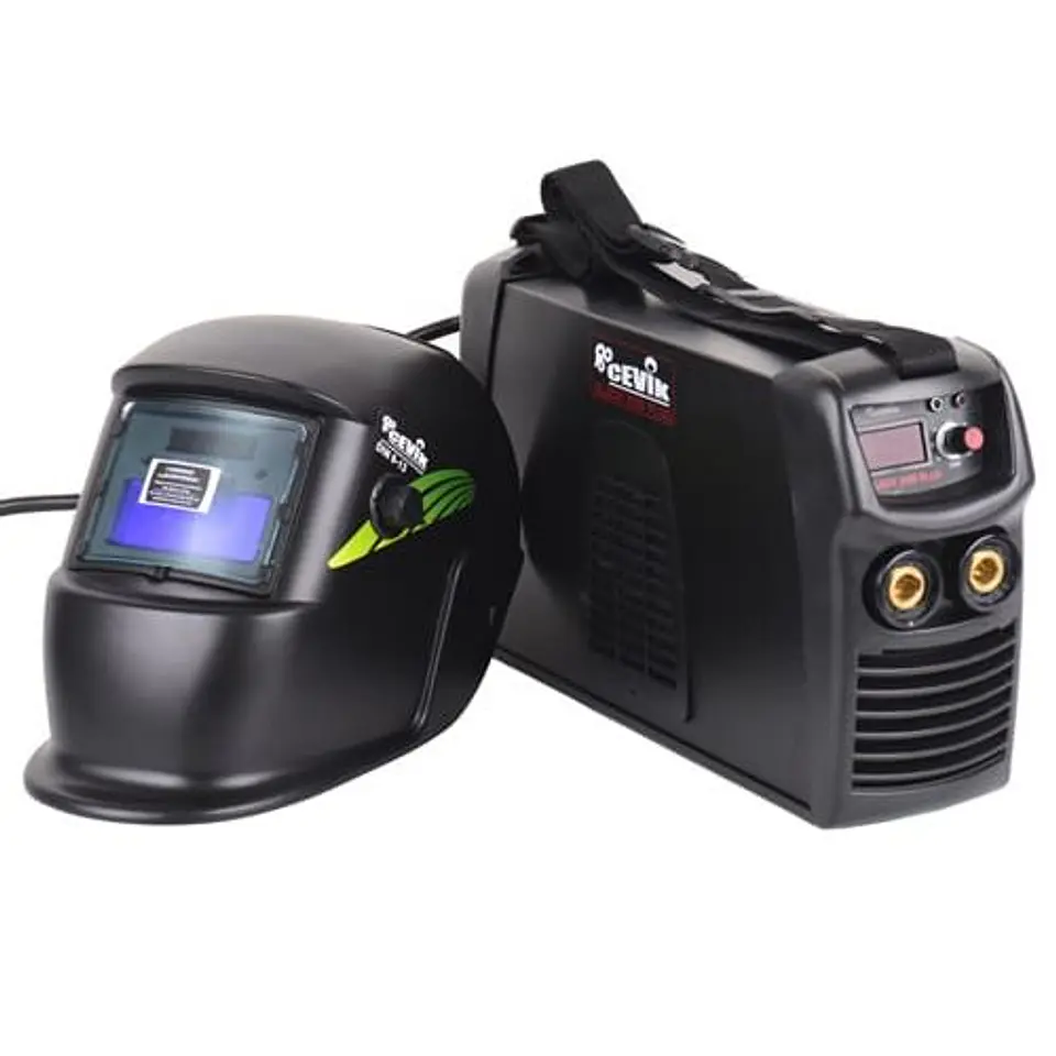 Inverter de Soldar MMA 170 Amp. + Mascara Eletrónica 9-13 CE-BLACK170PLUS CEVIK PRO 1