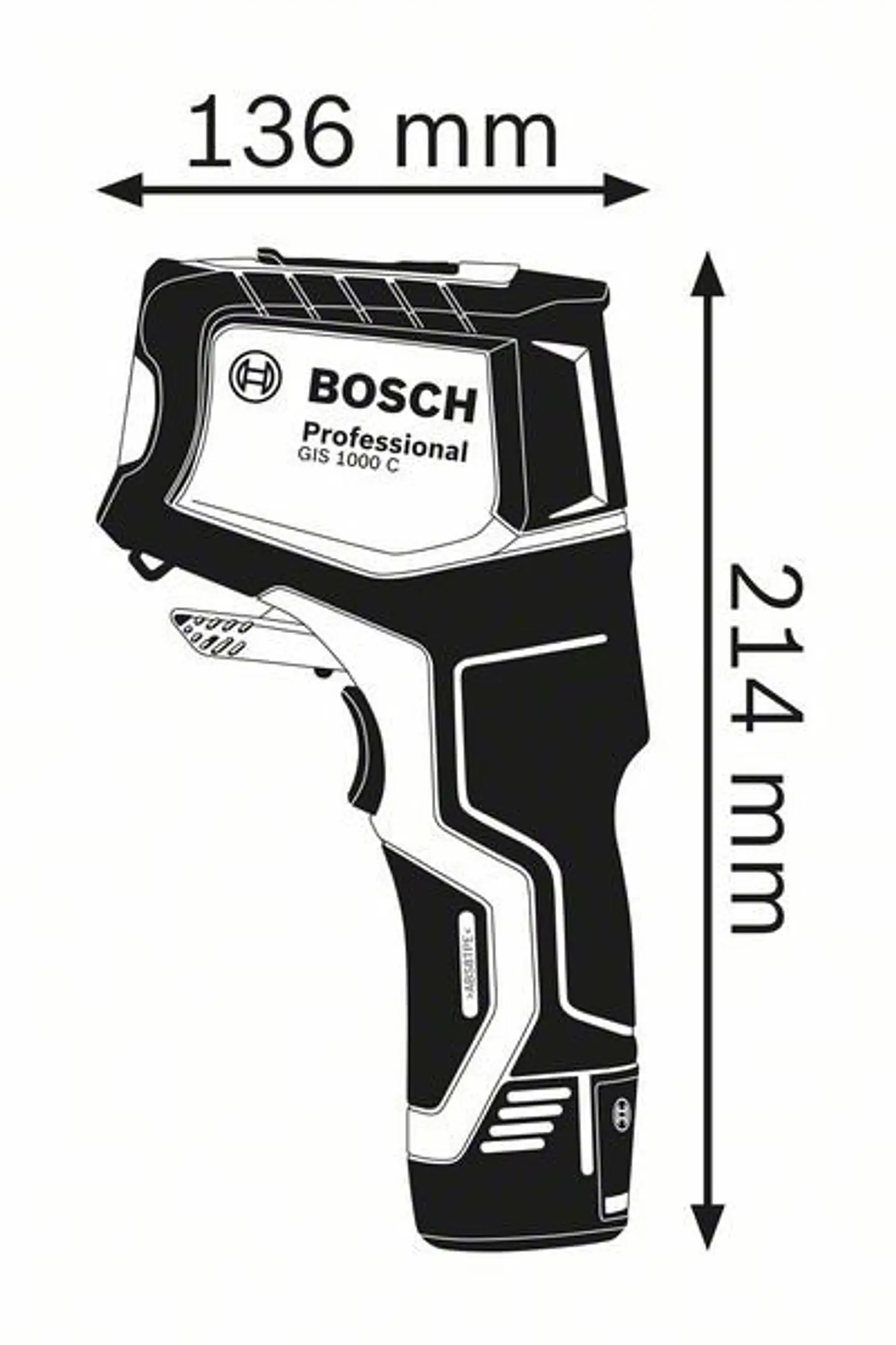 Detetor térmico GIS 1000 C BOSCH 5