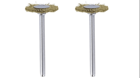 Escova de latão de 19 mm (535) (2 unidades) DREMEL