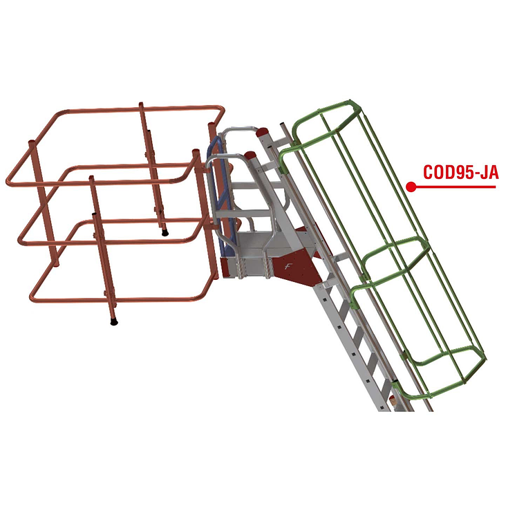 Gaiola de Subida de Segurança COD95-JA FARAONE 2