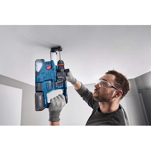 Martelo perfurador SDS Plus sem fio ONECHUCK GBH 18V-22 X + 2 Baterias 18V 4.0Ah BOSCH 3