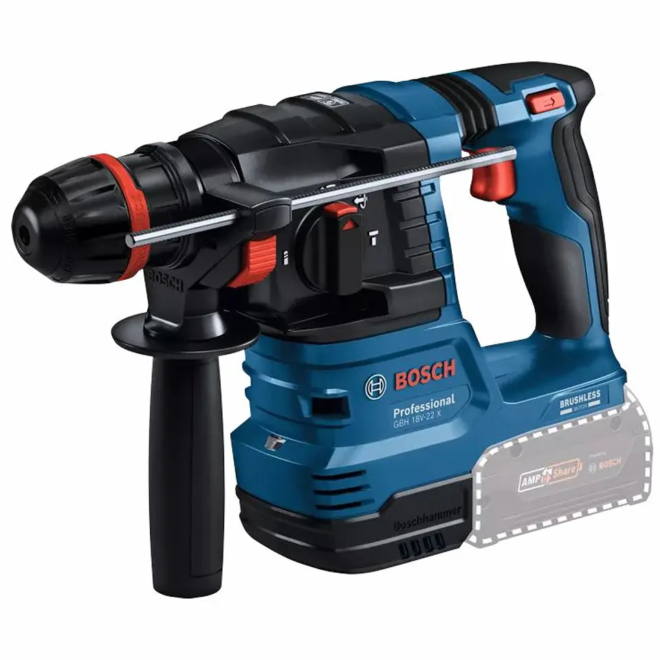 Martelo perfurador SDS Plus sem fio ONECHUCK GBH 18V-22 X BOSCH 2