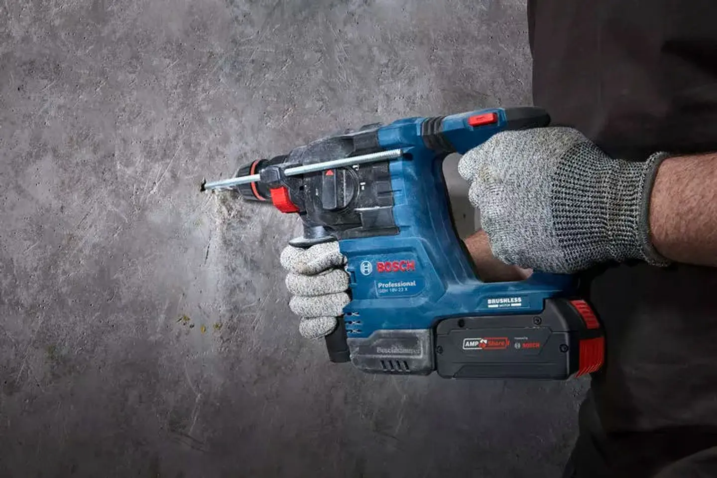 Martelo perfurador SDS Plus sem fio ONECHUCK GBH 18V-22 X BOSCH 6
