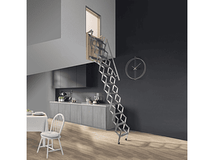 Escada de Parede Retrátil em Aço Galvanizado RE102 ESCALIBUR by FARAONE (EXCLUSIVO ONLINE)