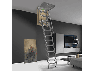 Escada de Telhado Retrátil em Aço Galvanizado RE101 ESCALIBUR by FARAONE (EXCLUSIVO ONLINE) 