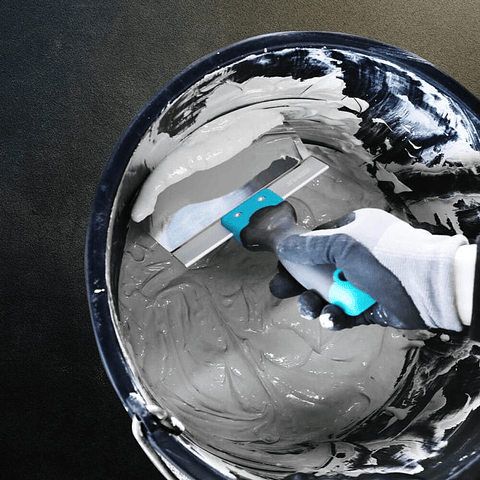 Espátula Curva em Aço Inoxidável 165mm PTK165 BIHUI