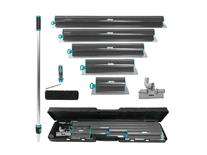 Kit Espátulas / Alisadores para Gesso Cartonado 8 Peças PTKJK8 BIHUI