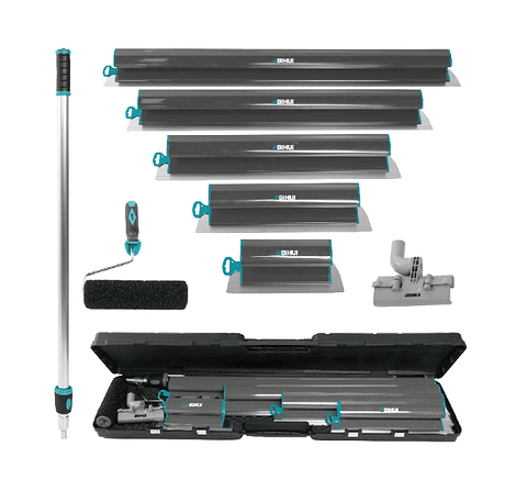 Kit Espátulas / Alisadores para Gesso Cartonado 8 Peças PTKJK8 BIHUI