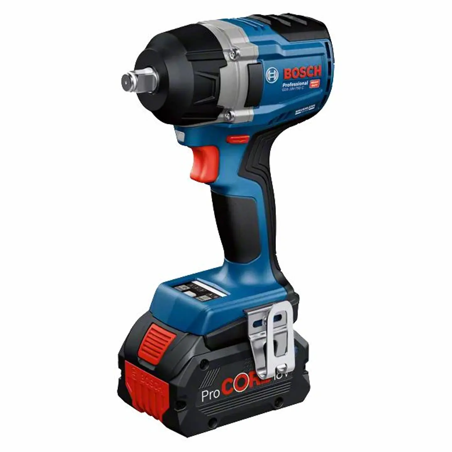 Aparafusadora de impacto sem fio GDS 18V-750 C + 2x Baterias 18V 5.0Ah BOSCH 2