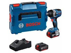 Aparafusadora de impacto sem fio GDS 18V-750 C + 2x Baterias 18V 5.0Ah BOSCH