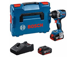 Aparafusadora de impacto sem fio GDS 18V-750 C + 2x Baterias 18V 5.0Ah BOSCH