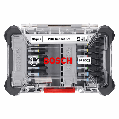 Conjunto de pontas de aparafusadora e chaves de caixa PRO IMPACT BOSCH (36 pcs) 4