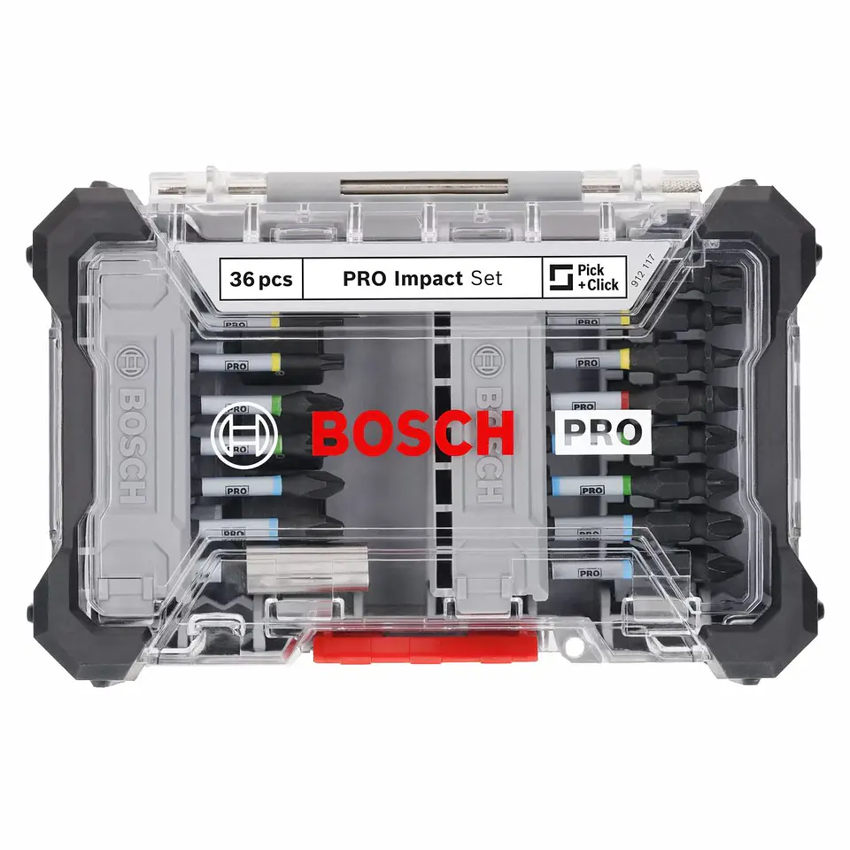 Conjunto de pontas de aparafusadora e chaves de caixa PRO IMPACT BOSCH (36 pcs) 4