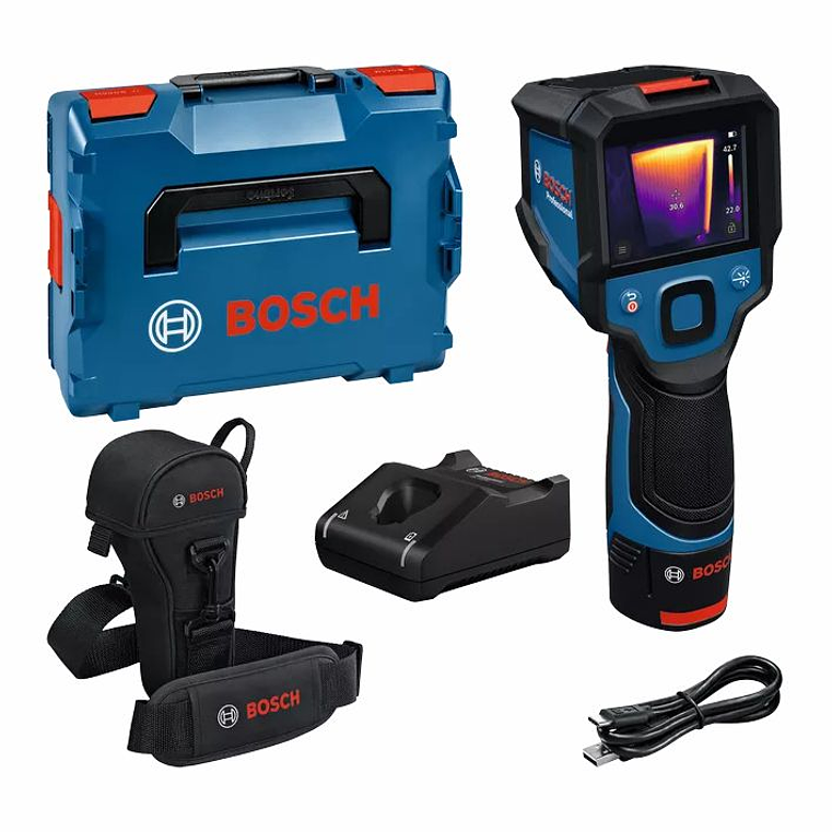 Câmara térmica GTC 12V-450-13 + 1 Bateria 12V 2.0Ah BOSCH 1