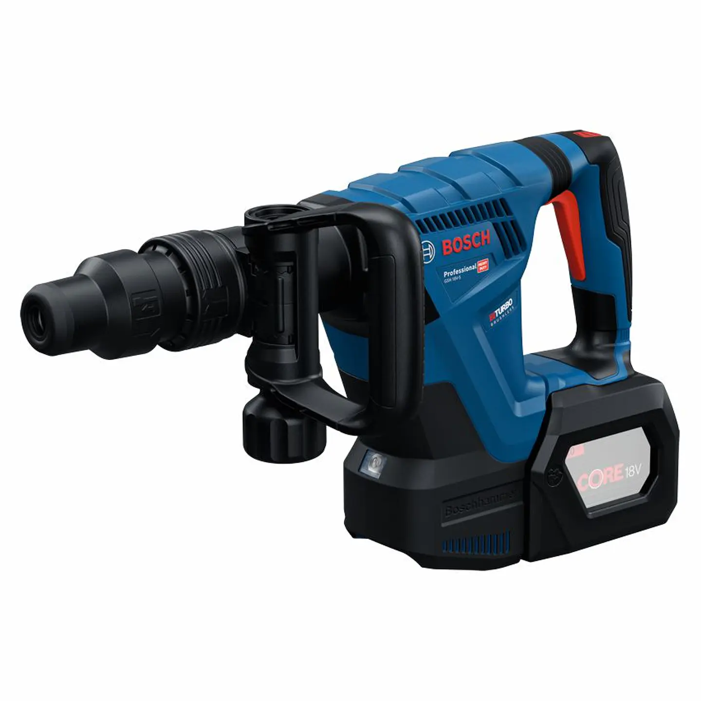 Martelo demolidor SDS Max sem fio BITURBO GSH 18V-5 BOSCH 2