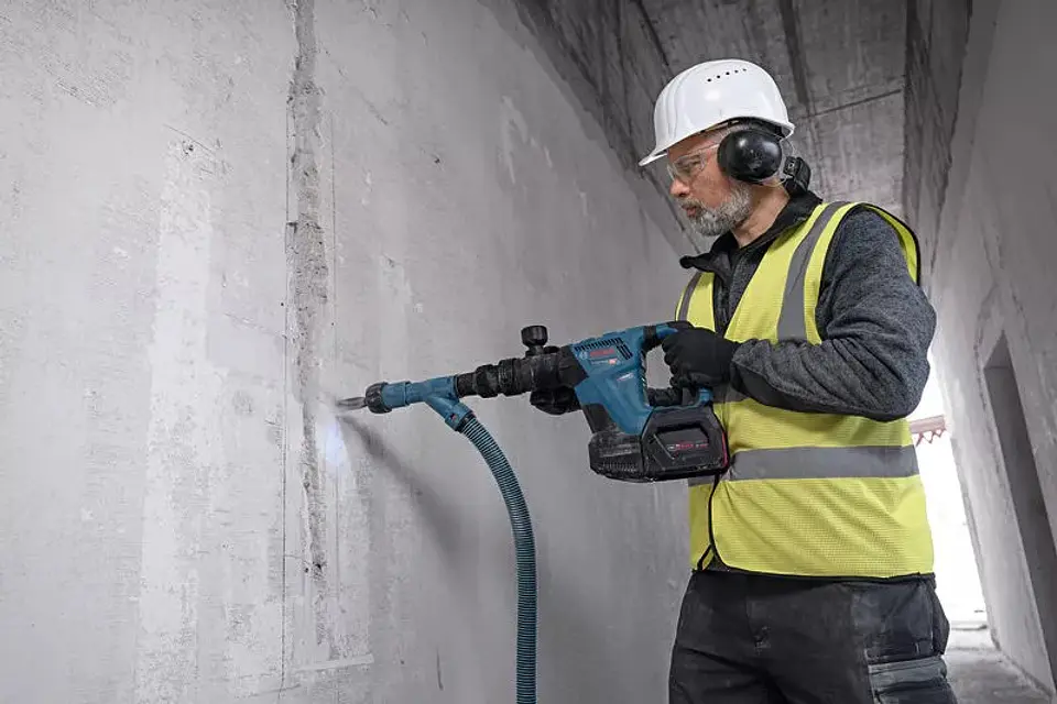 Martelo demolidor SDS Max sem fio BITURBO GSH 18V-5 BOSCH 3